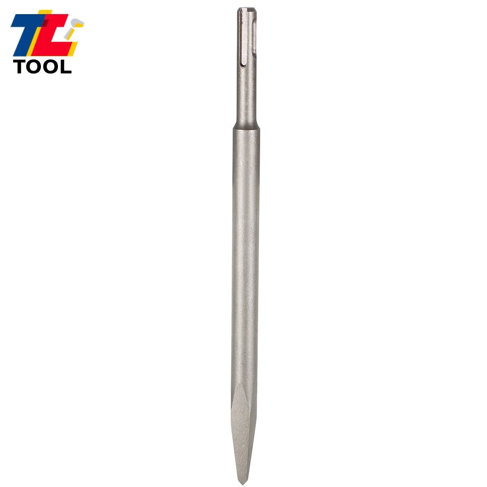 4 Pack Durable Flat Chisel Grooving Chisel & Point Chisel SDS Plus Chisel Bits