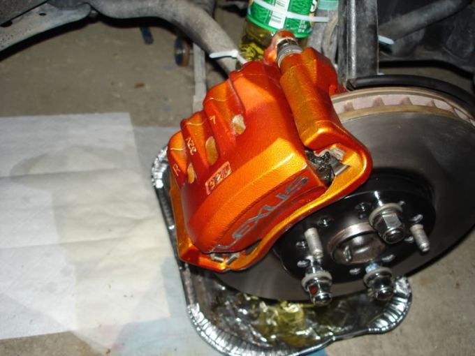 Anodized Orange Chrome Paint Engine High Temp Coating Caliper Brake Spray 2 Cans