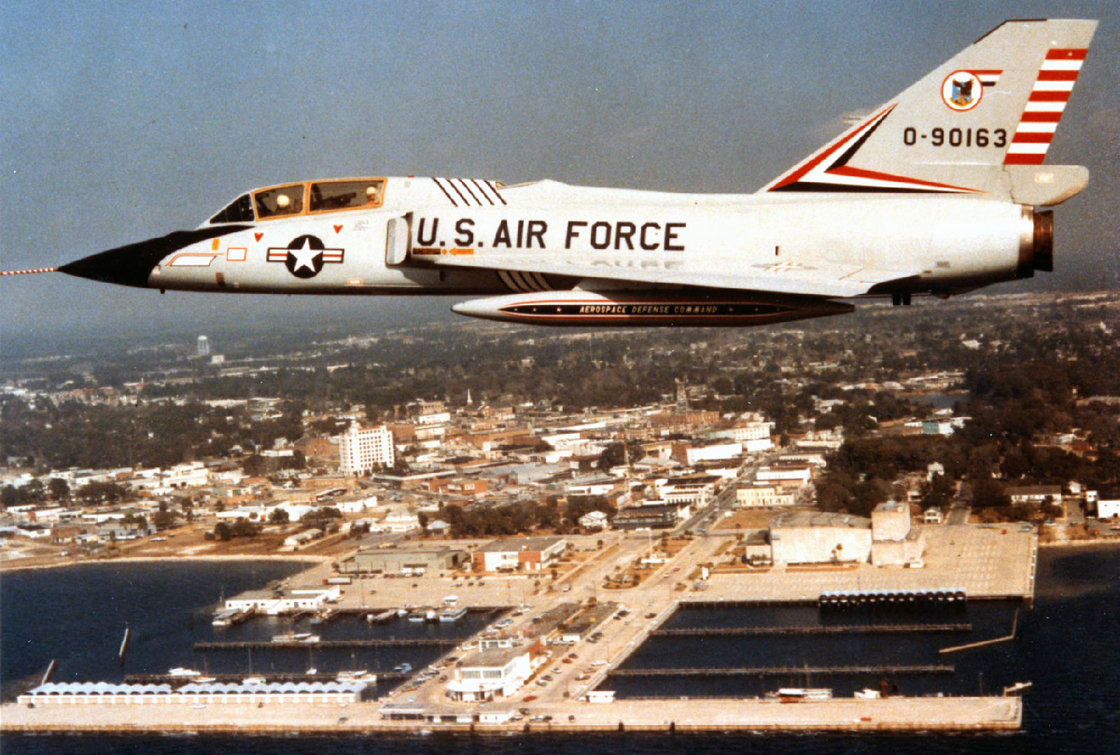 USAF Convair F-106 Delta Dart Fighter Interceptor Patch Cold War Century