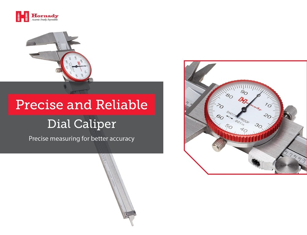 Hornady Digital Caliper STEEL DIAL CALIPER