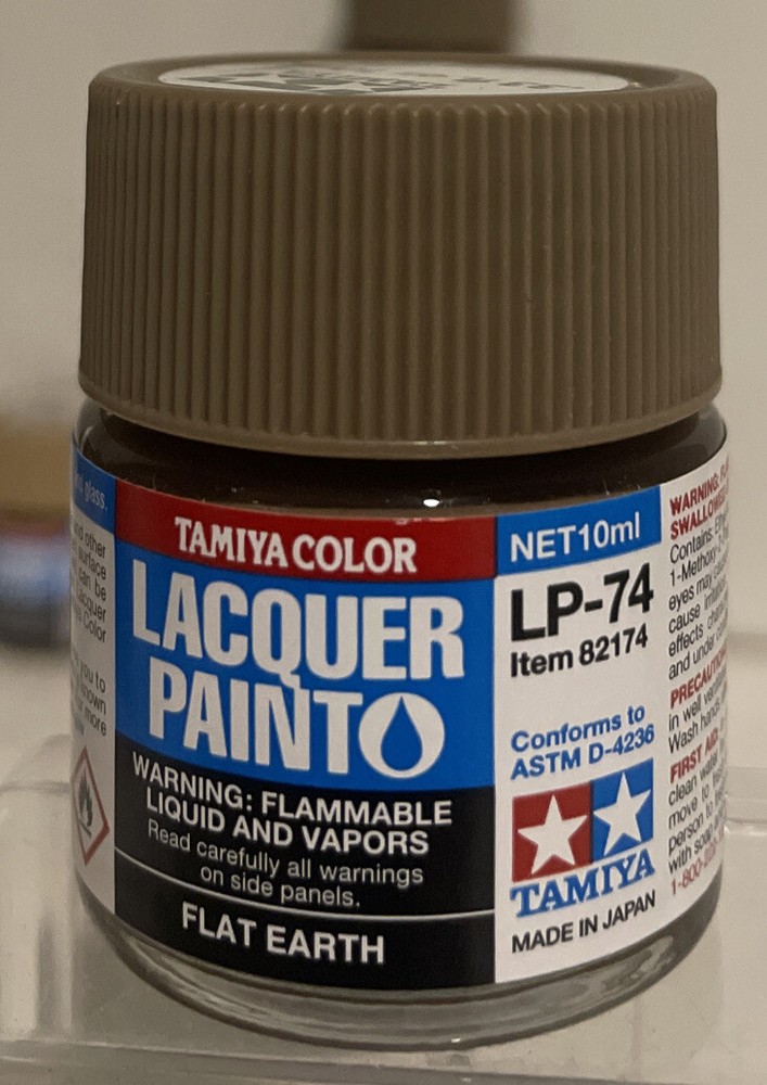 Tamiya LP-74, Flat Earth 10ml.