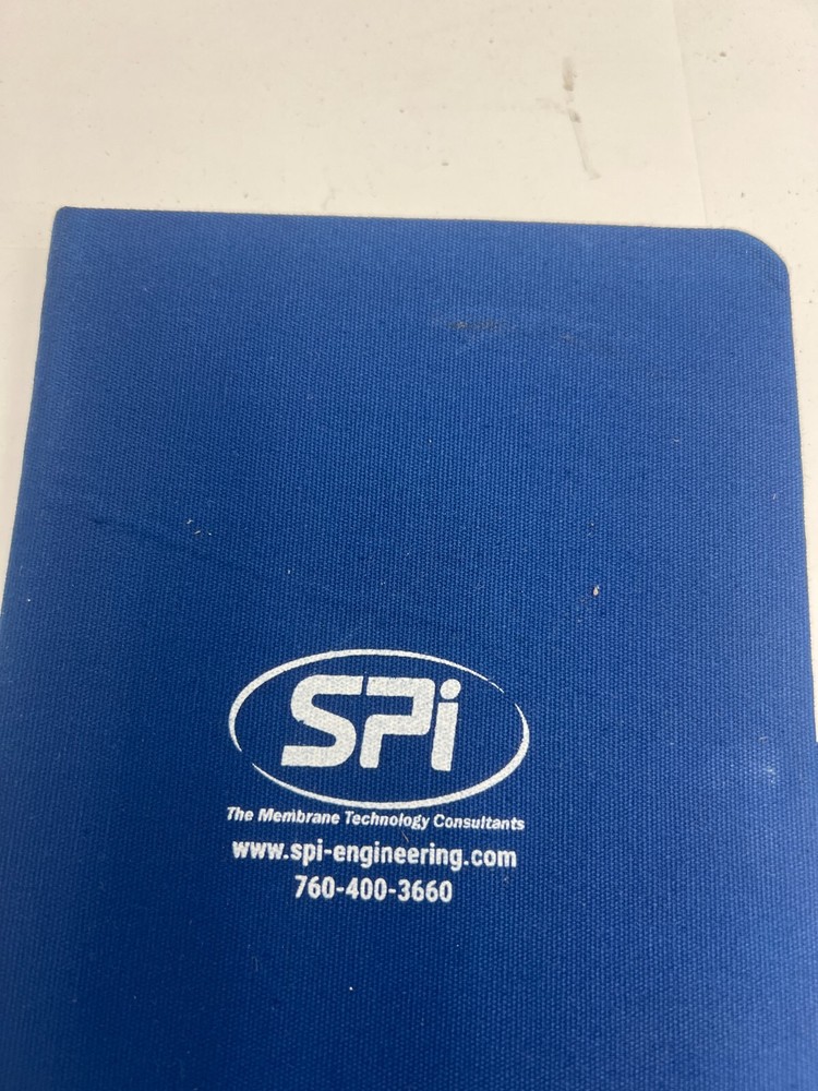 (QTY 13) SPi Engineering Notebook Blue
