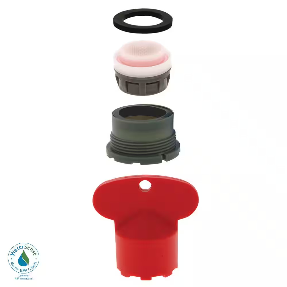 13/16 In. -27 PCA 1.2 GPM Delta Water-Saving Hidden Aerator with Key