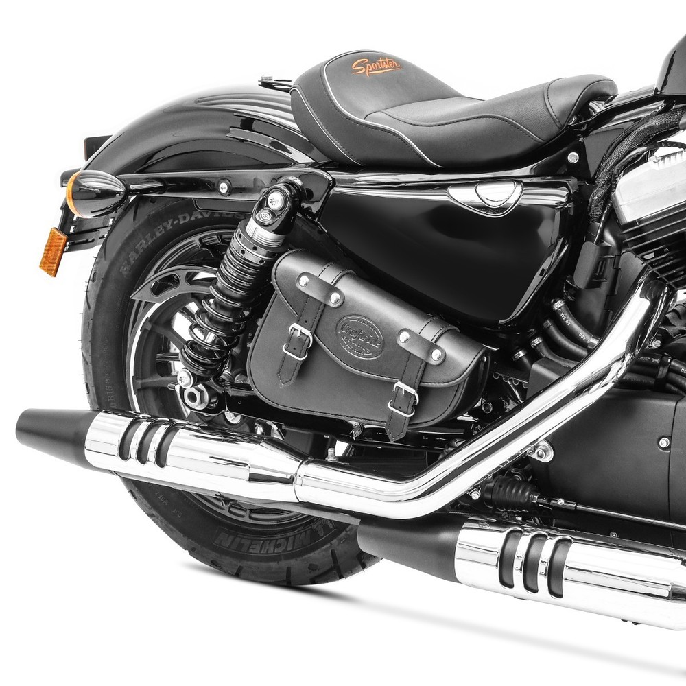 Saddlebag 3L for Royal Enfield Interceptor 650 left side black