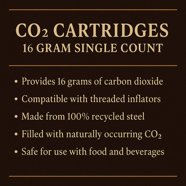 LD Carlson CO2 Cartridges 16 Gram