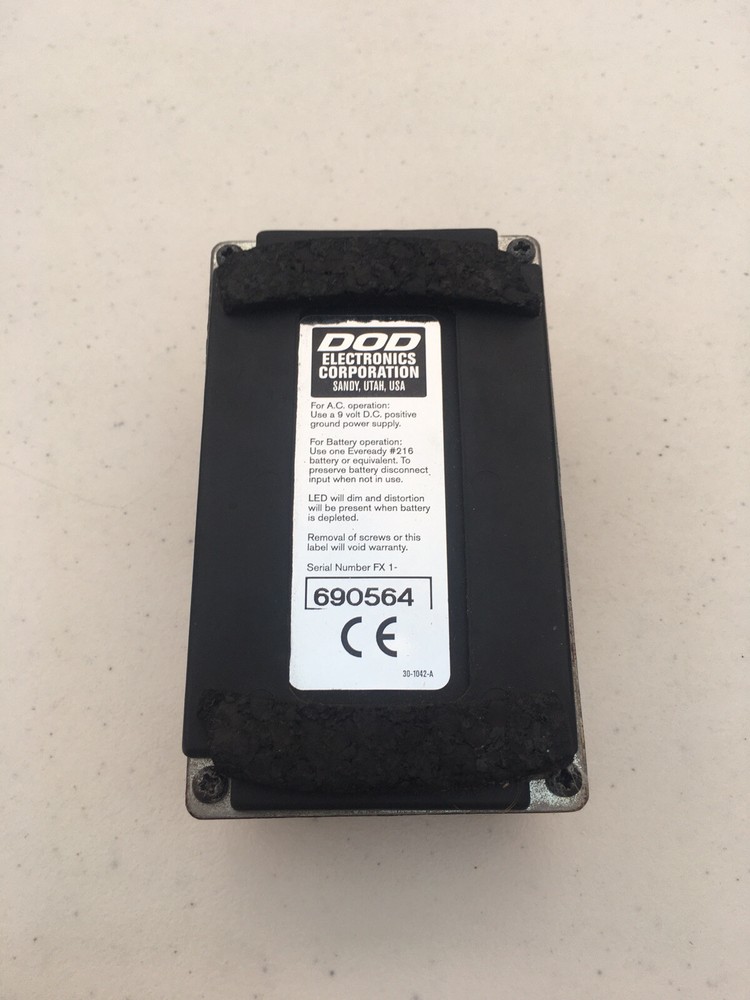 DOD Digitech FX20C Stereo Phasor Analog Phase Shifter Guitar Effect Pedal