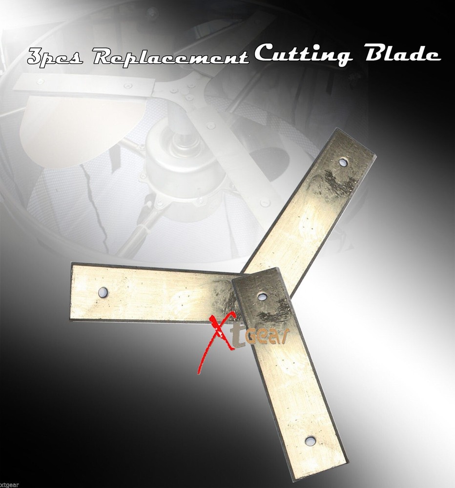 3pcs Replacement Cutting Blade for 2 speed Stainelss automatic Leaf Bud Trimmer