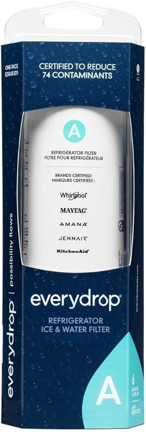 1 Pack Ice and Water Refrigerator Filter A ED²RARX²D1 Sealed NEW