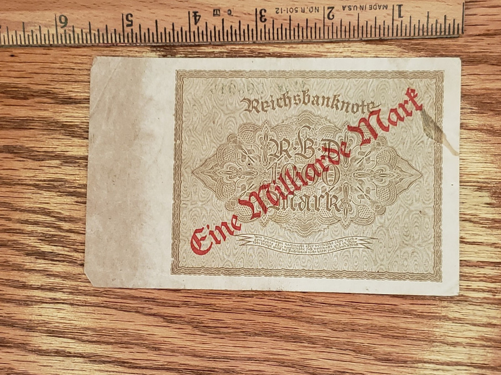 (4) misc. banknotes LOT