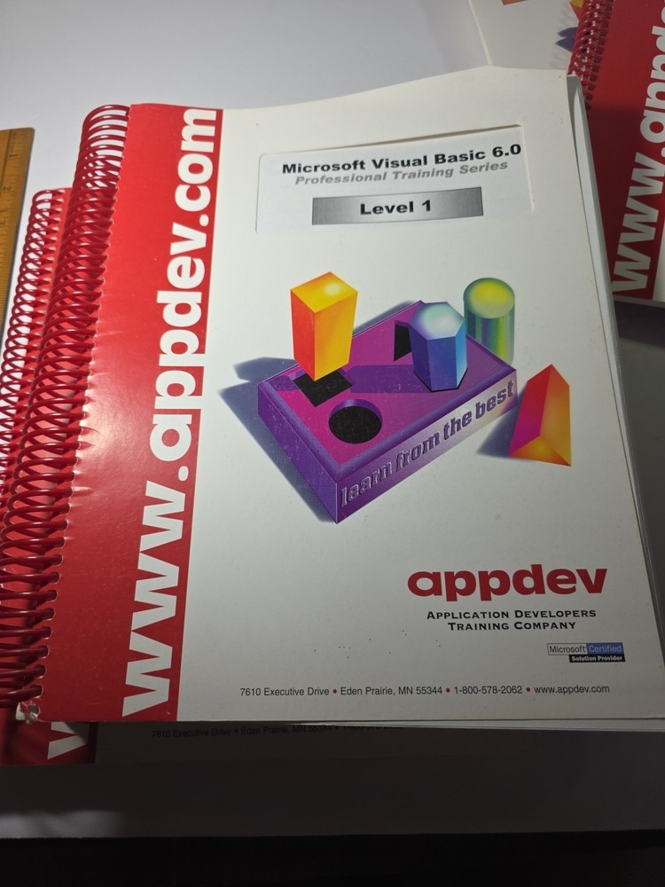 AppDev Visual Basic 6.0 14 CD Interactive Training BEGINNER TO ADVANCED