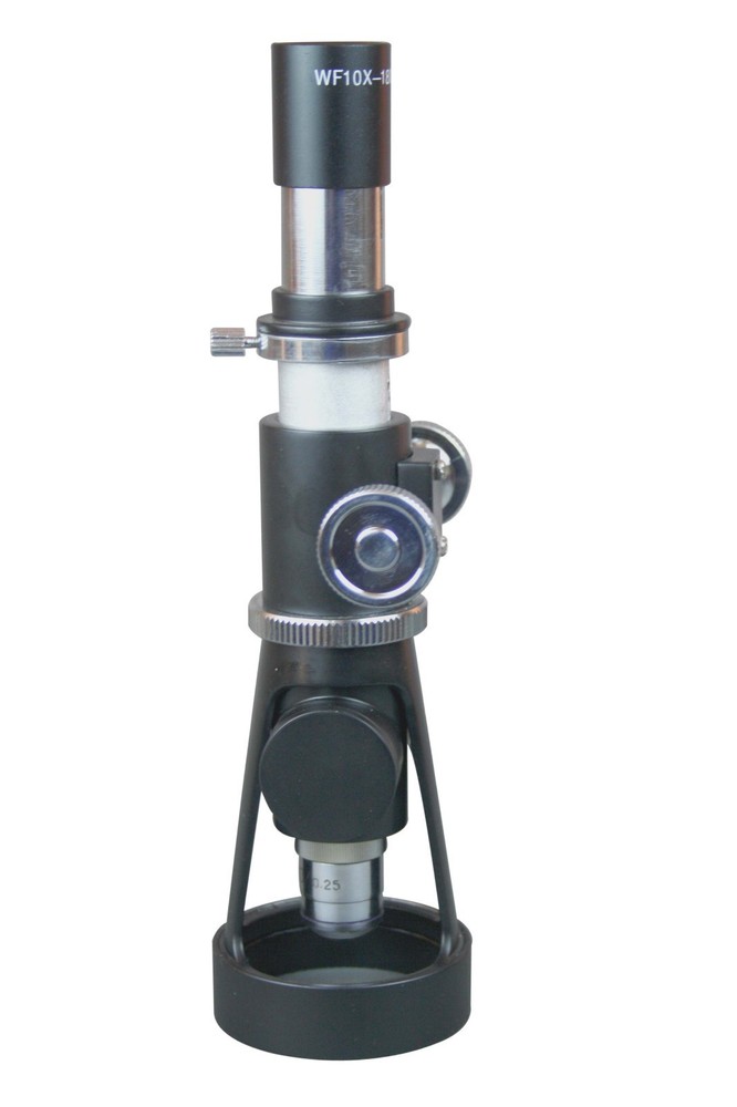 Battery Operated Field Metallurgical Reflected Light Material Lab Microscope