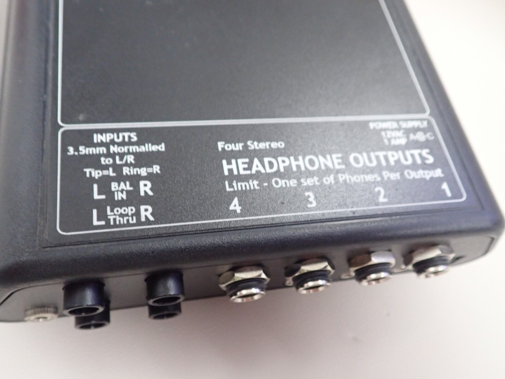 Whirlwind HATT4 4 Output Stereo Headphone Amplifier