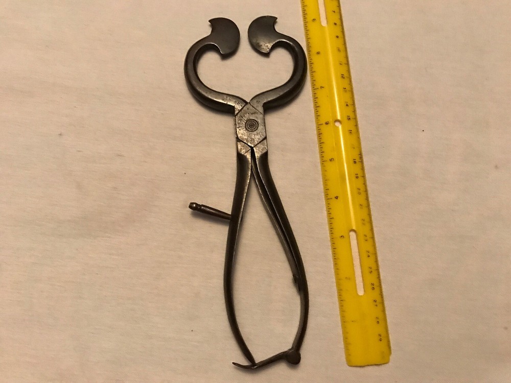 Vintage Cast Iron SURGAR SNIPS, Veterinarian Tool