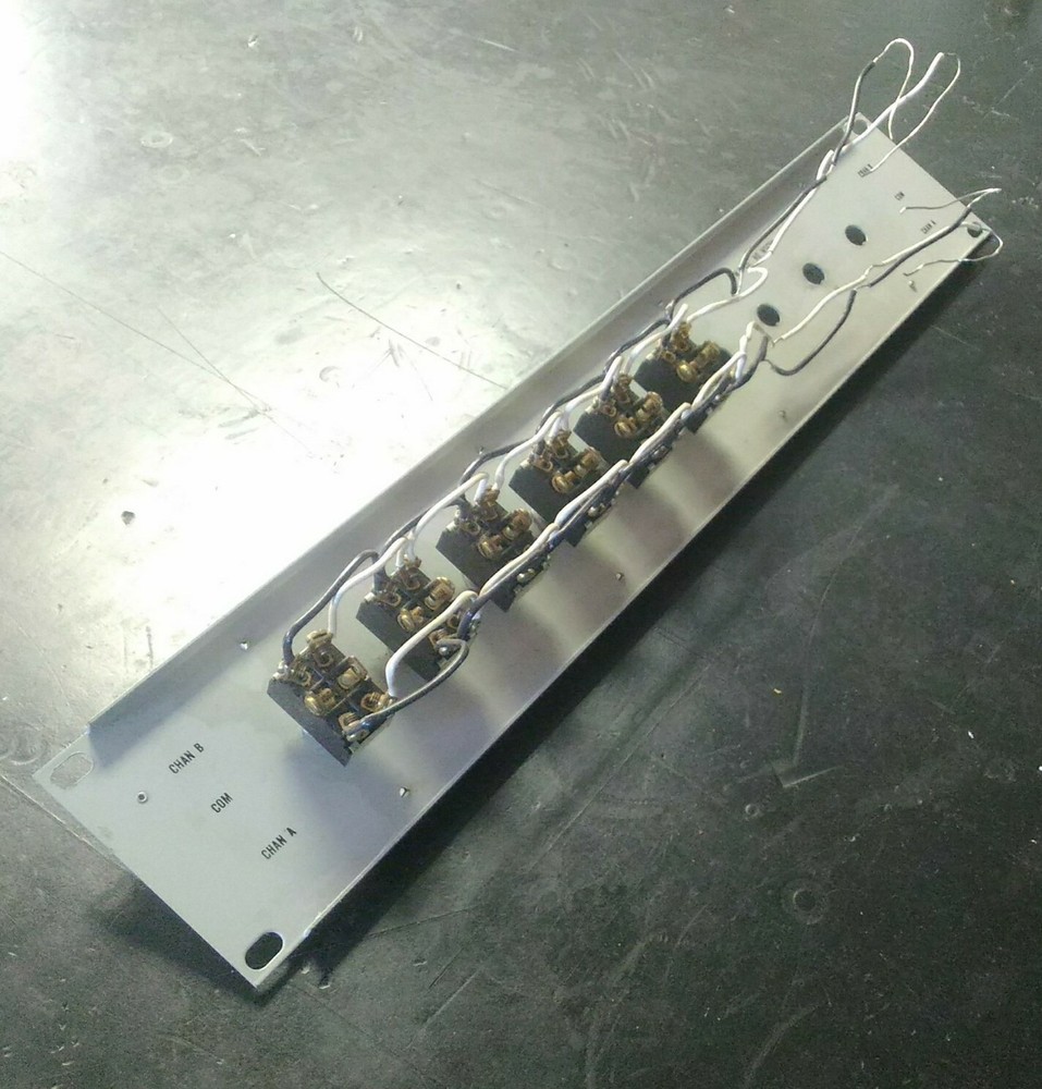 Webster WSC 511 Intercom Public Address Channel Pgm Switch Panel School Console