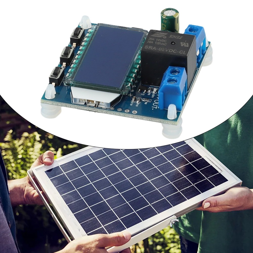 DC660V Battery Control Module for MPPT Solar Charge Controller with LCD Screen