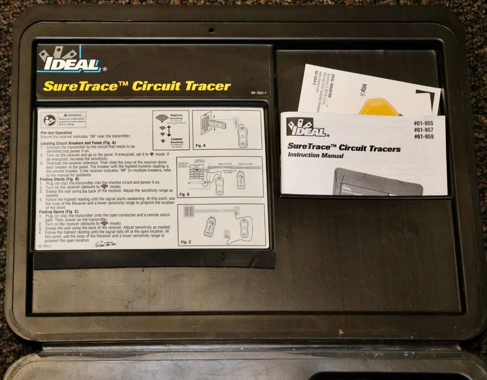 Ideal 61-955 SureTrace Open/Closed Circuit Tracer Kit