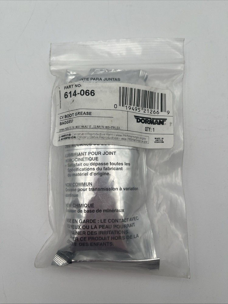 CV Joint Grease Dorman 614-066