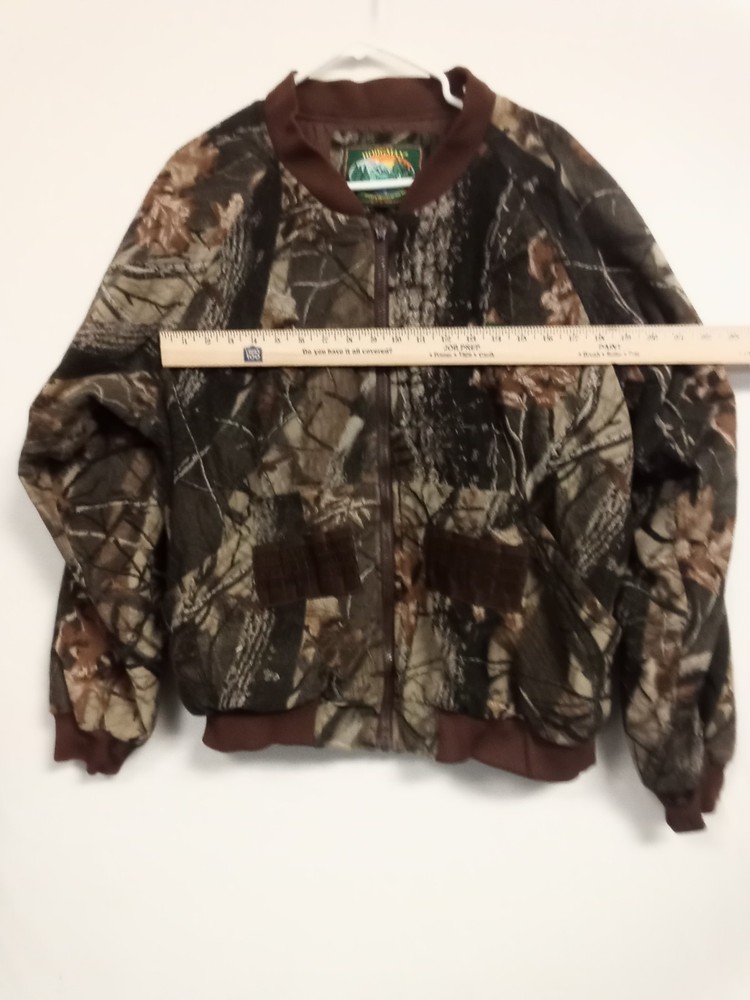 Hodgman Camo Hoodless Jacket Size L