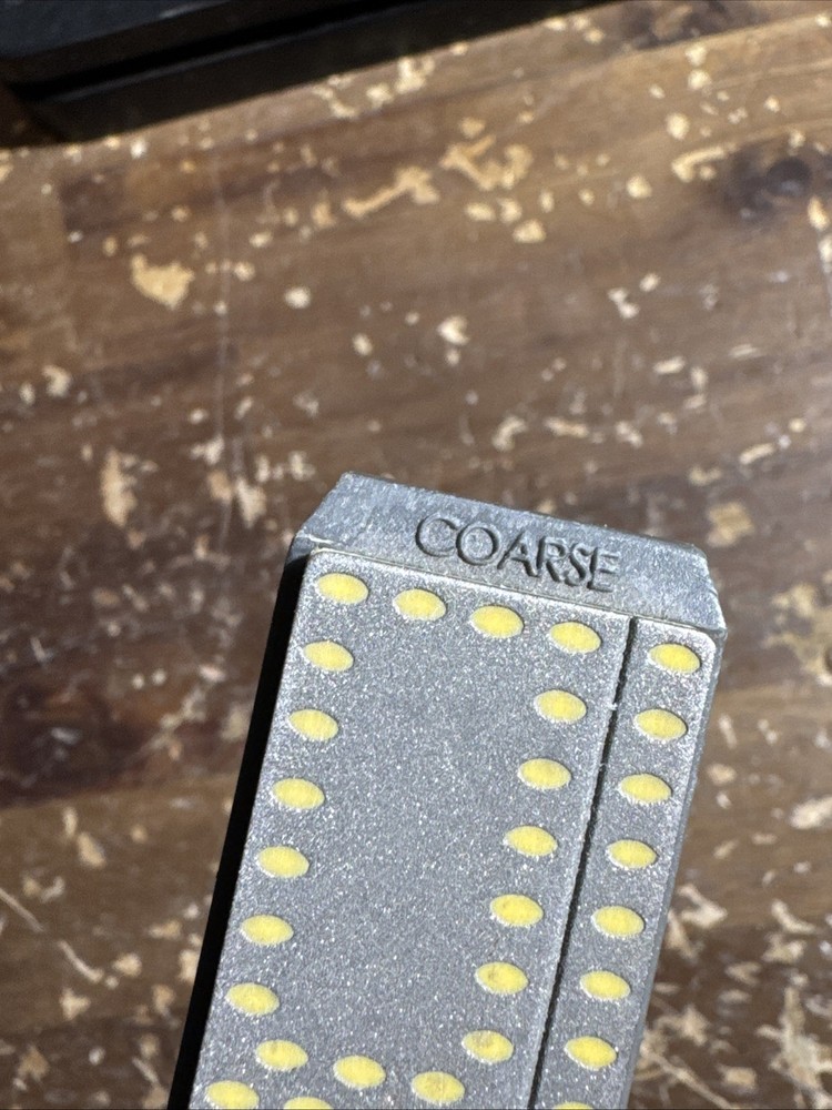 Smith's Diamond Combination Sharpener, Coarse and Fine Stones