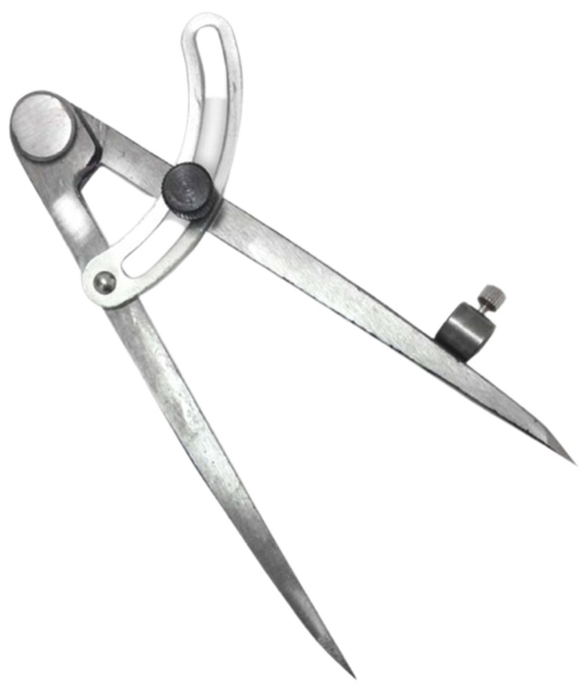 Hawk TZ4506‑WING 6" Locking Drawing Protractor / Compass