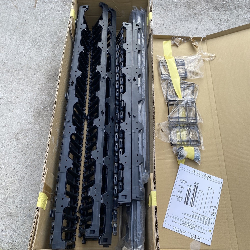 Legrand - Ortronics QVMD706 | Q Series Vertical Manager, ABS Plastic, Black
