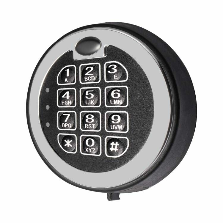 Replace Mesa MSL 500 Safe Lock/Black Keypad Electronic Safe Lock with Swing Bolt