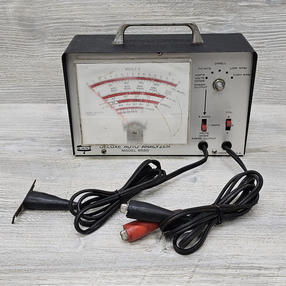 Deluxe Auto Analyzer Model 8555 Auto-Marine Instruments Corp Precision Testing