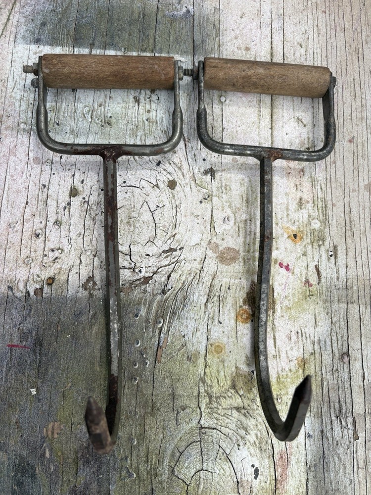 vintage hay hooks