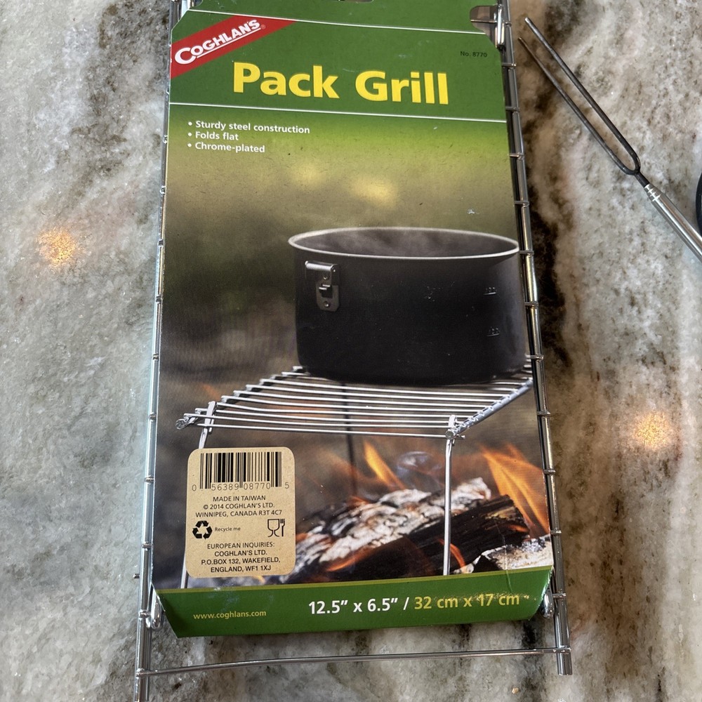 Coghlan's Pack Grill Camp Survival Kitchen Camping Lot