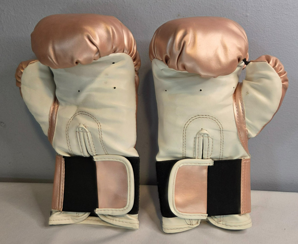 Everlast 12 oz Training Gloves Pink/White