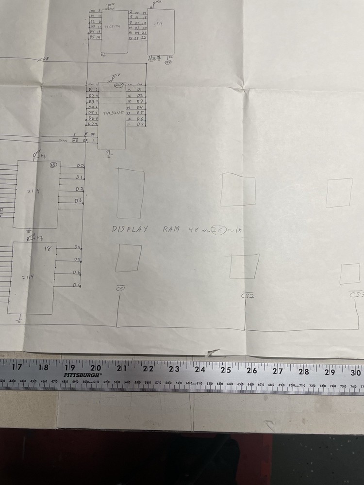 Vintage Circuit Diagram