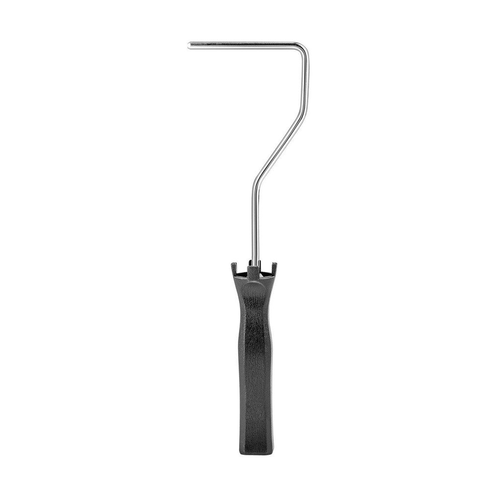 4in Paint Roller Frame Handle 12 Pack Black Durable Steel