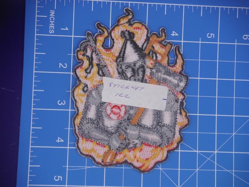 Stickney Illinois Fire Department Tin Man patch
