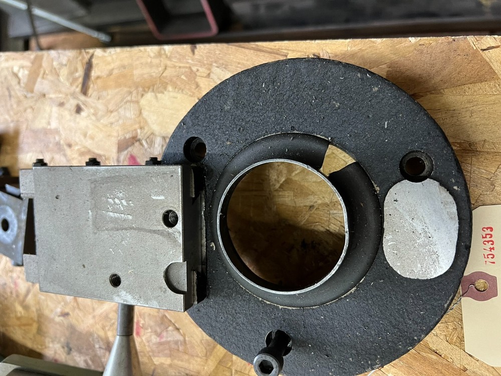 Lathe cut off attachment