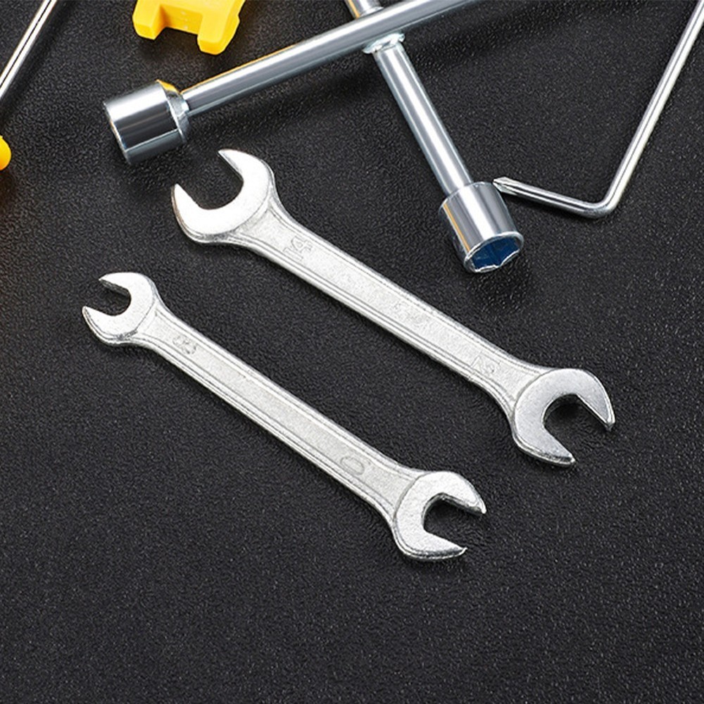 Compact Motorcycle Repair Tool Set with 8 Essential Tools for Easy Use