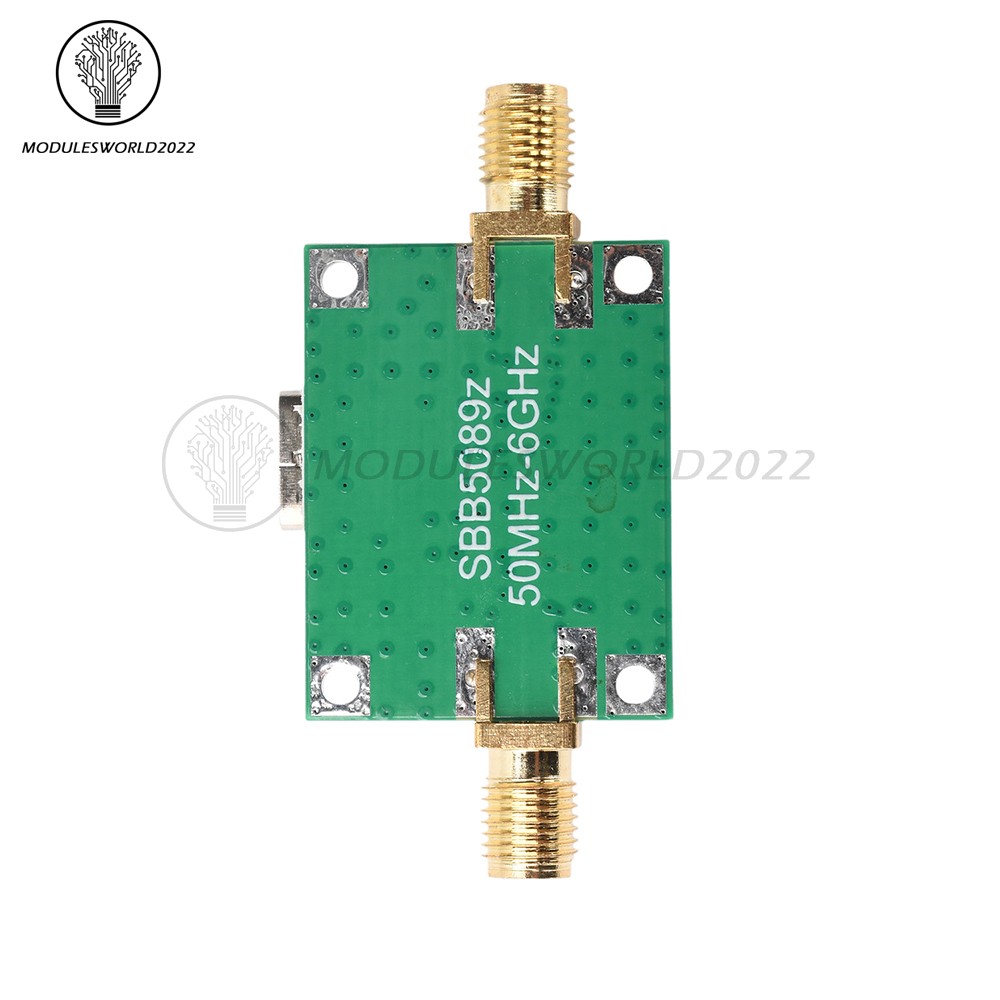 DC 5V SBB5089 Gain 20dB RF Module 5MHz~6GHz RF Power Amplifier Front-end module