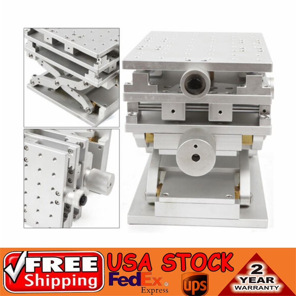 XYZ Axis 3D Workbench 3 Axis Moving Work Table Laser Marking Machine Optical Lab