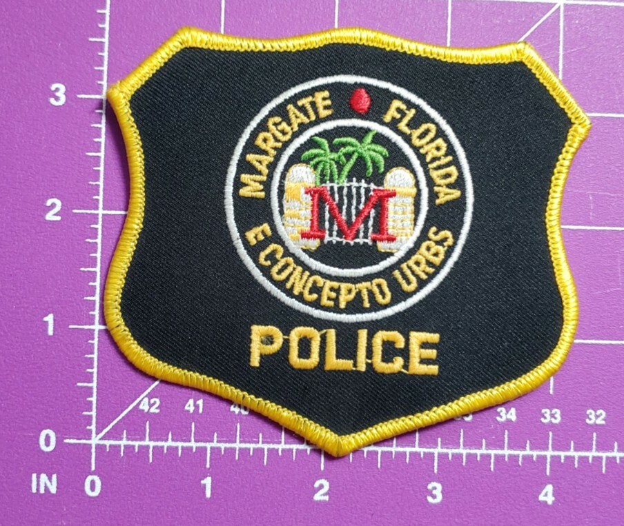 Margate Florida Police-shoulder patch
