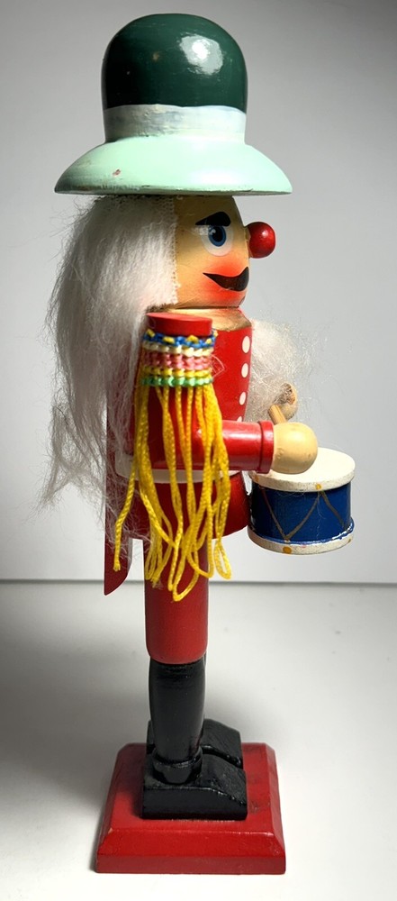 Vintage Smithsonian Institution Nutcracker Marching Band Drummer 10"