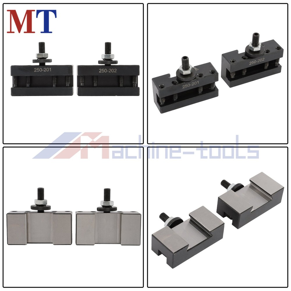 Industrial 6 Pack BXA Tool Post Set 250-200 for Precision Lathe Work