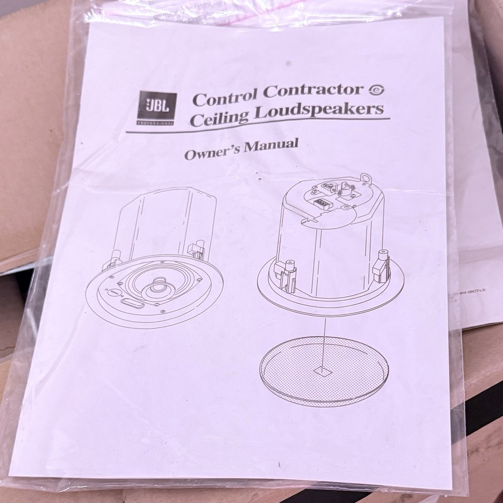 JBL Control 26CT LS Ceiling Speaker with Transformer