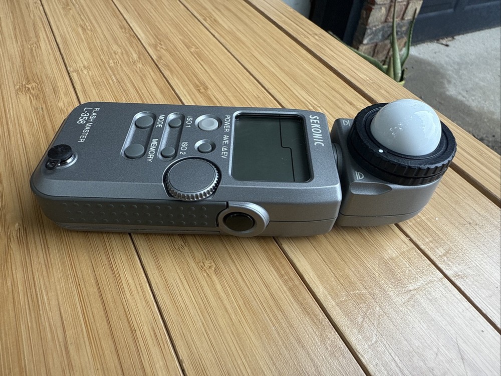 SEKONIC L-358 Flash Master Digital Light Meter From JAPAN