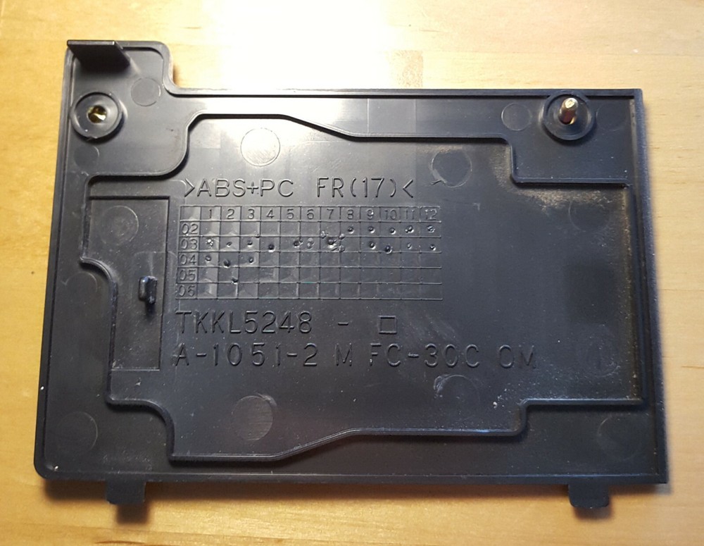 Panasonic TH-AE500 Projector Bulb Panel Cover With Screws