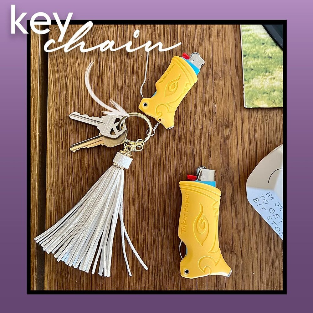 Mini Bic Keychain Lighter Case Multi Tool Of Camping And Other black