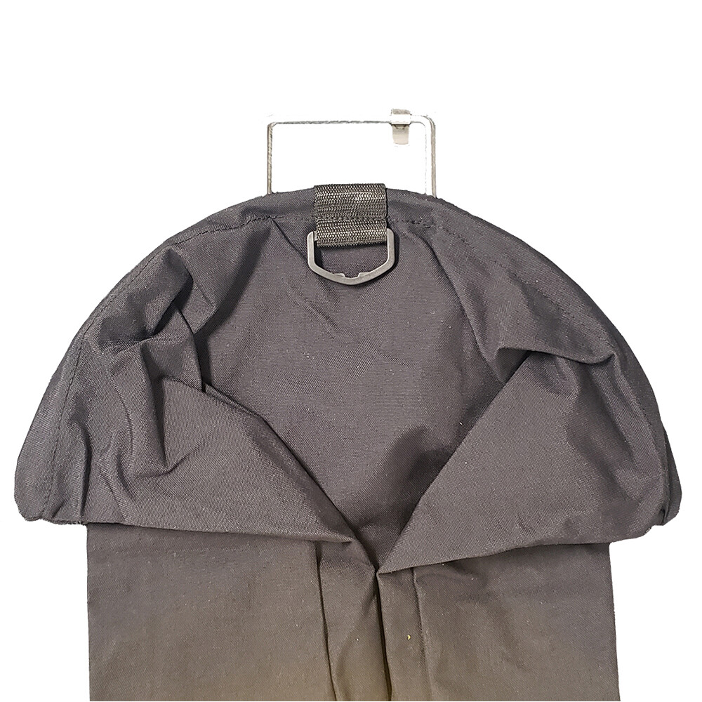 18x30 Wire Handle Bull Bag w/ D-Ring - Half Solid Nylon & Mesh