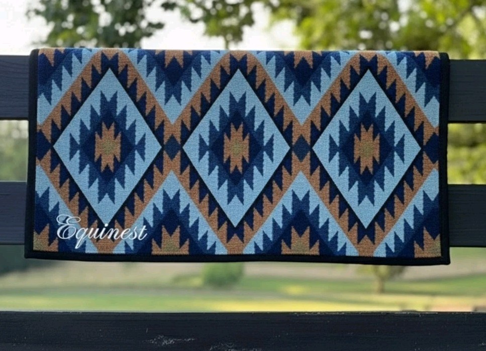Handmade Western ranch saddle pad