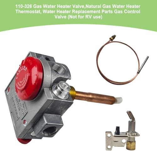 110-326 Gas Water Heater Valve,Natural Gas Water Heater Thermostat, Water