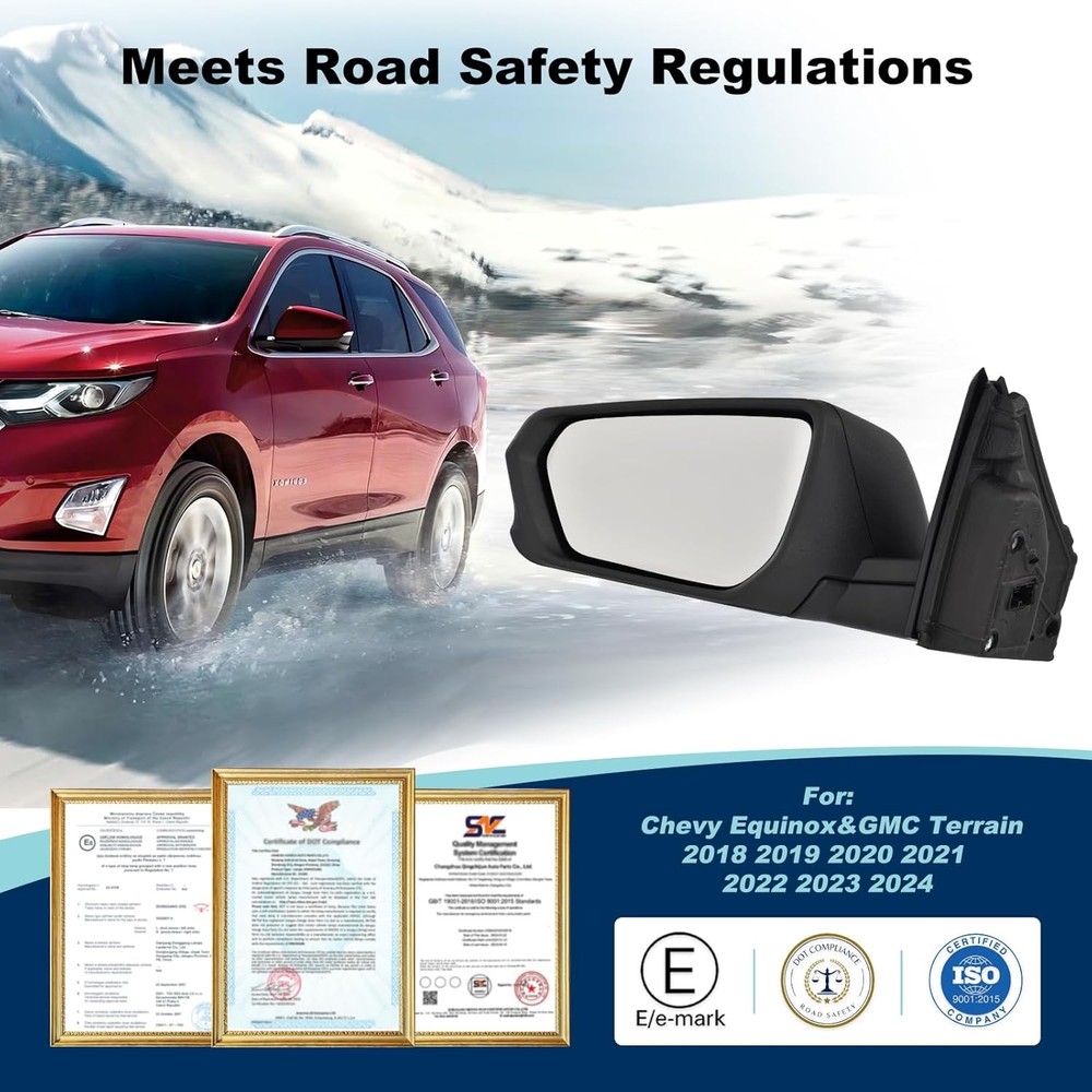 Side Mirror Assembly Replacement, Left Side Mirror Assembly Replacement, Right S