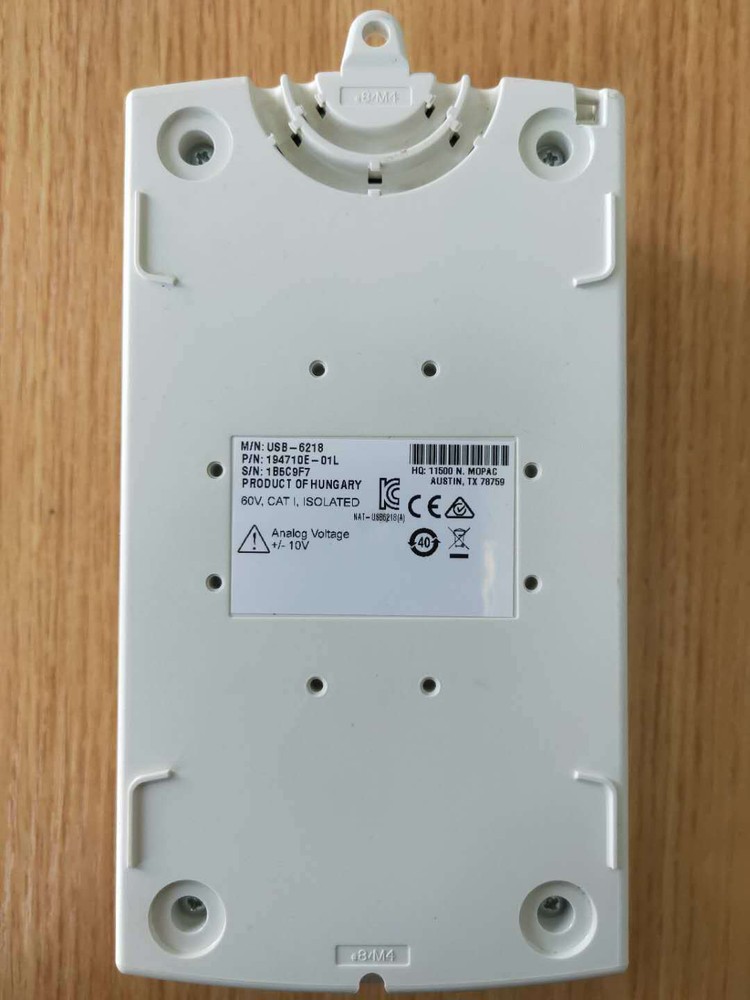 National Instruments NI USB-6218 Multifunction USB I/O Device