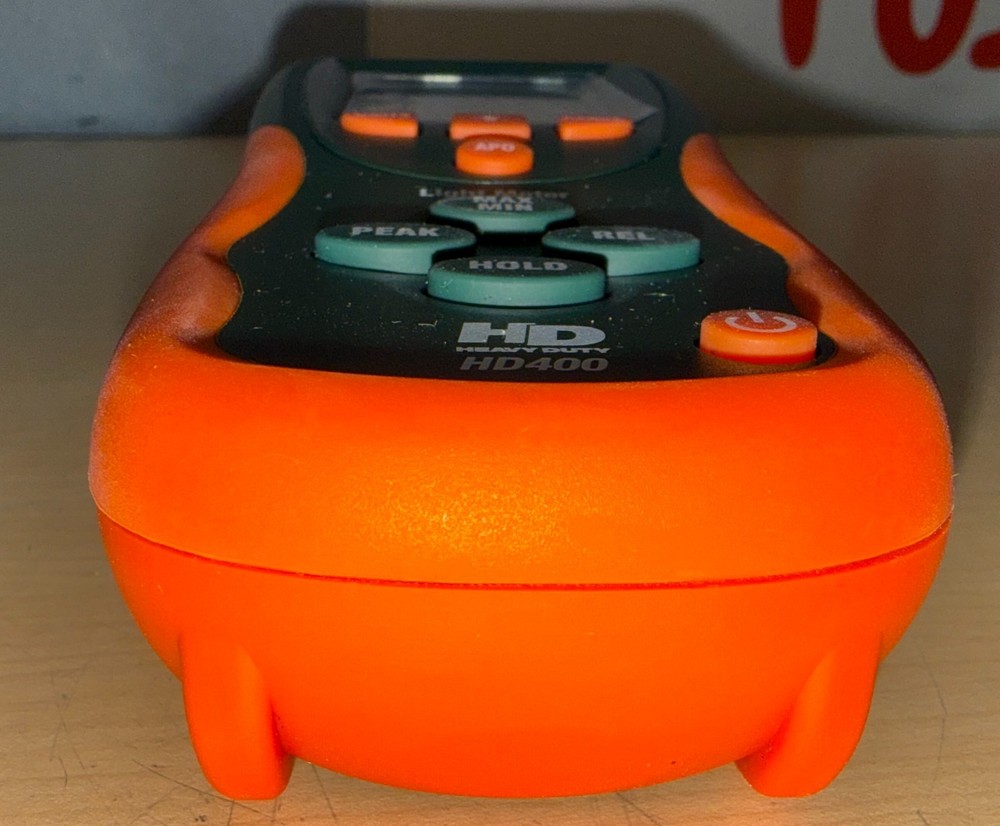 Extech HD400 Heavy Duty Light Meter with Accessories w/Case